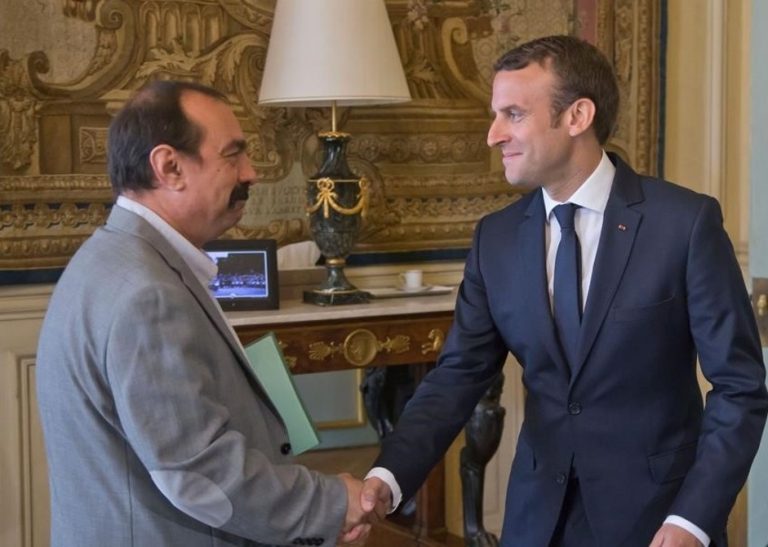 Notre projet est de vaincre Macron avec la grève générale