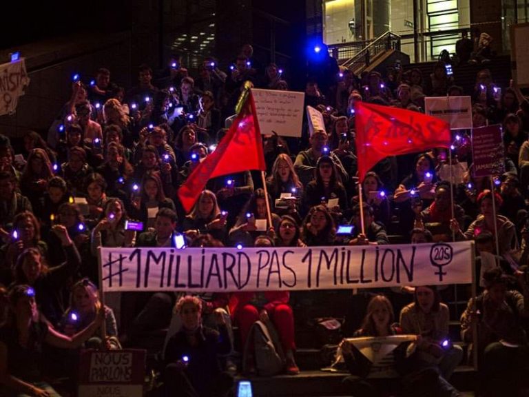 Nuit violette : Stop aux féminicides !