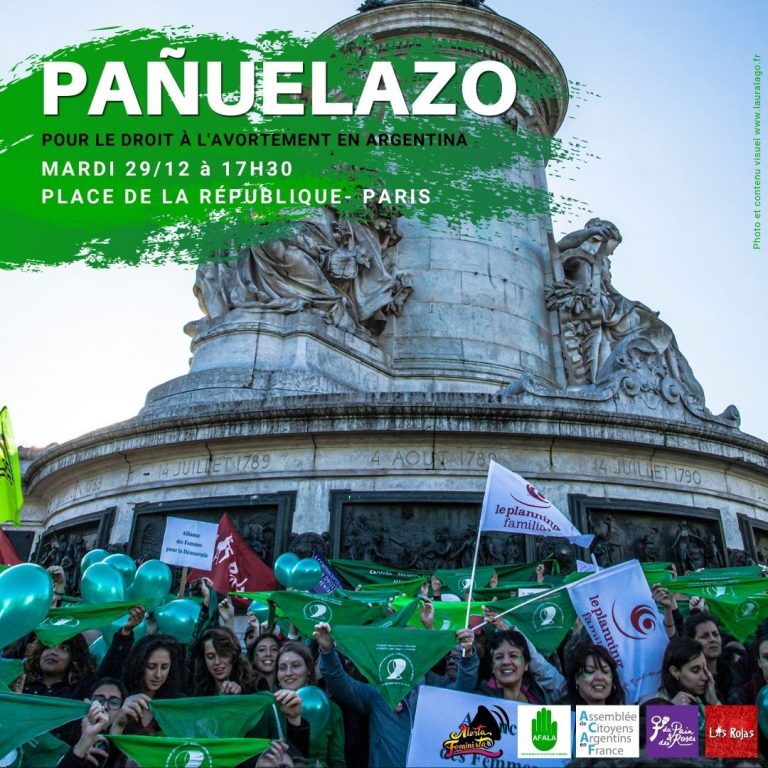«Pañuelazo» pour le droit à l’avortement en Argentine