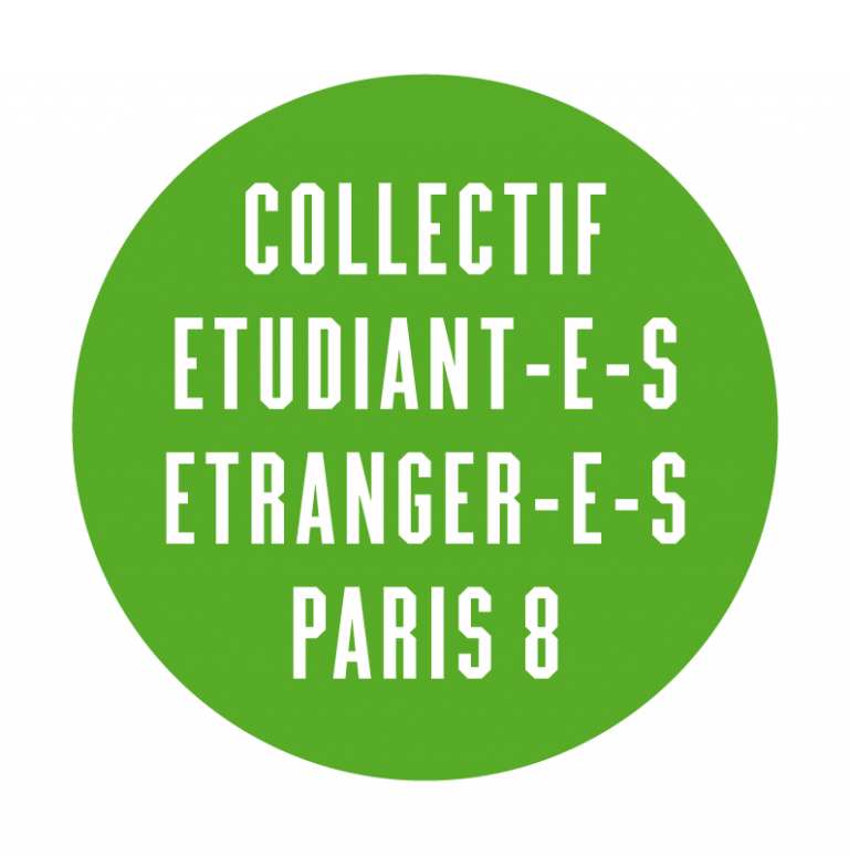 Le Collectif des Etudiants Etrangers se mobilise à l’université Paris 8