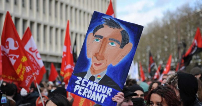 Lille : Manifestation pour dégager Zemmour et l’extrême droite