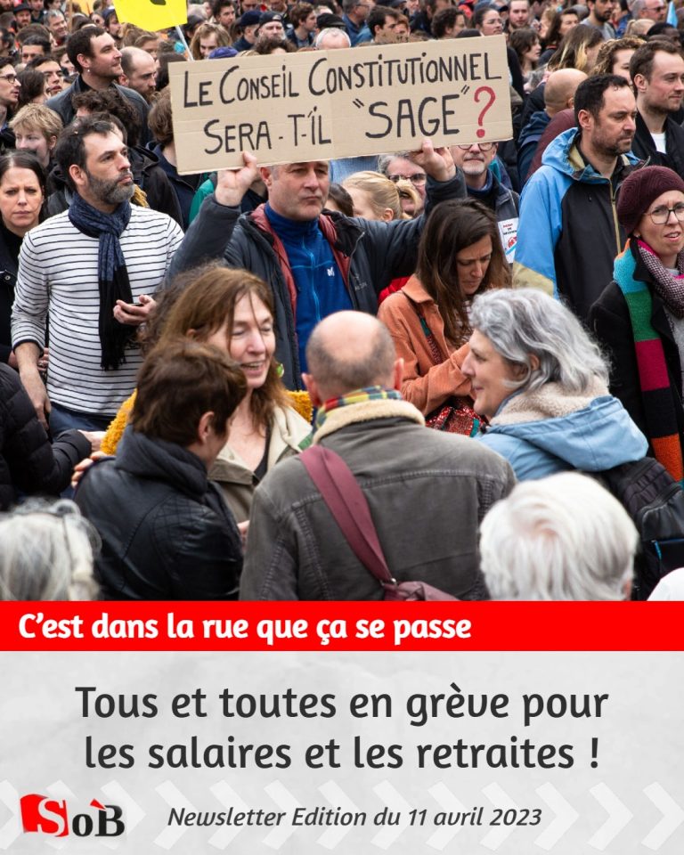 Tous et toutes en grève pour les salaires et les retraites !