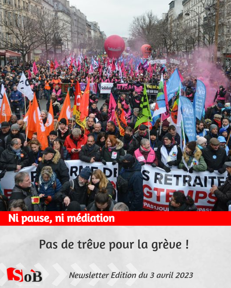 Pas de trêve pour la grève !