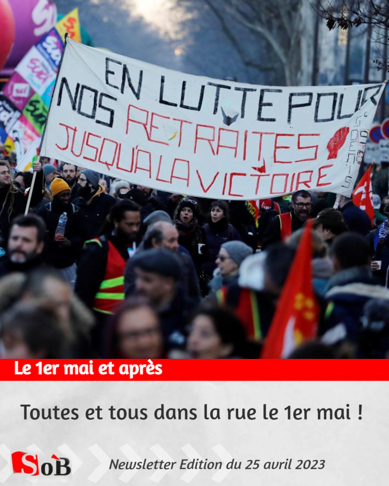 Toutes et tous dans la rue le 1er mai !