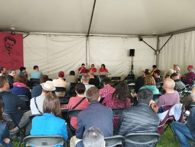 SoB était à la fête de Lutte Ouvrière 2023, une rencontre des communistes révolutionnaires boostée par le mouvement social