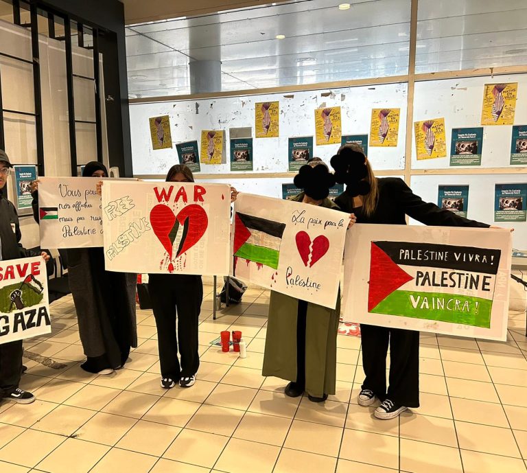Campagne de solidarité avec le peuple palestinien à l’Université de Paris 8