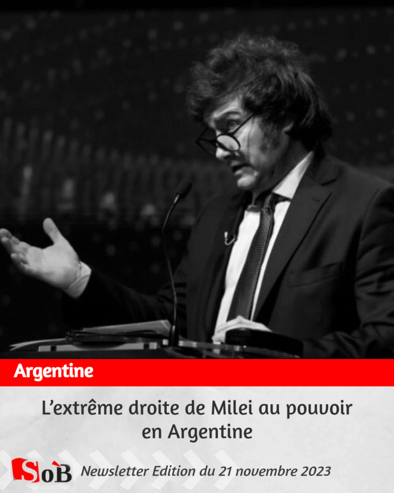 L’extrême droite de Milei au pouvoir en Argentine