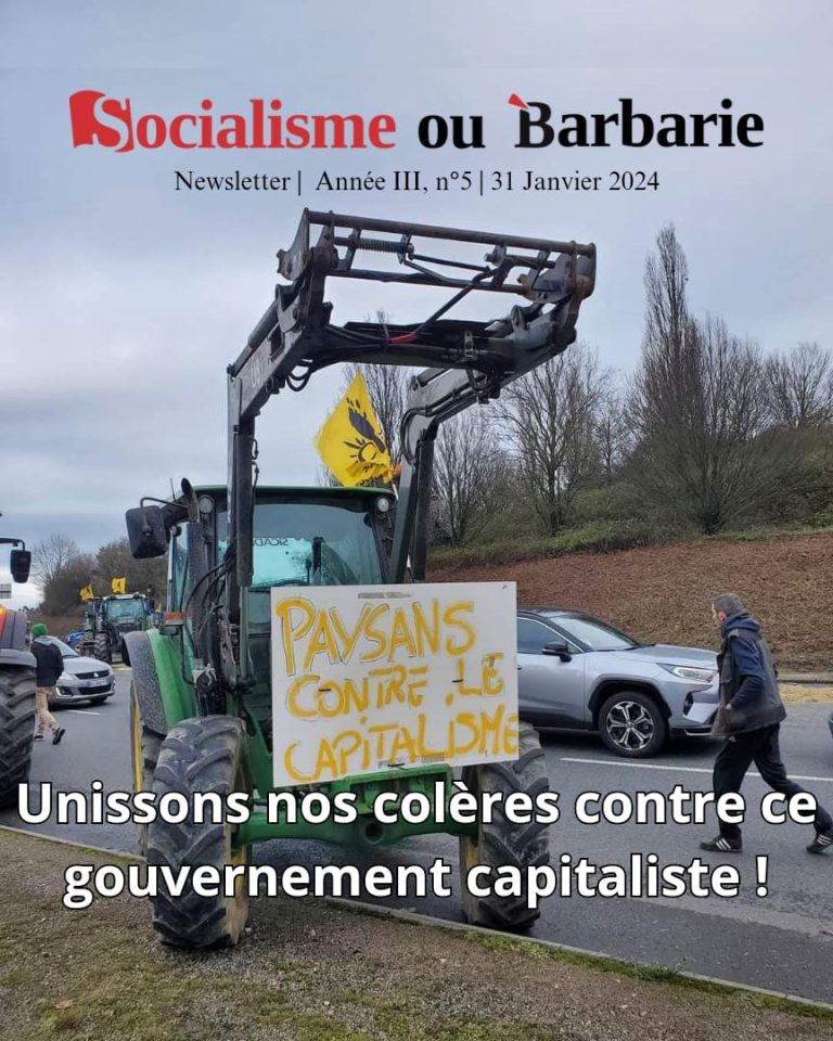 Unissons nos colères contre le capitalisme dévastateur !