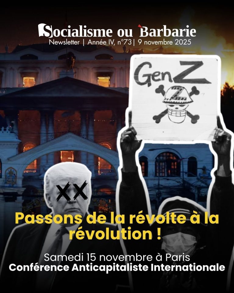 Conférence Anticapitaliste Internationale :  Passons de la révolte à la révolution !
