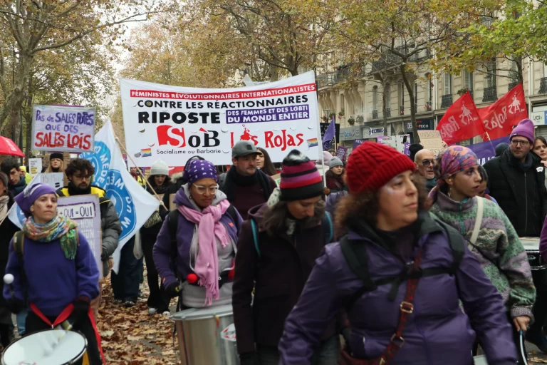A bas le patriarcat ! Les femmes prennent la rue contre les violences sexistes et sexuelles
