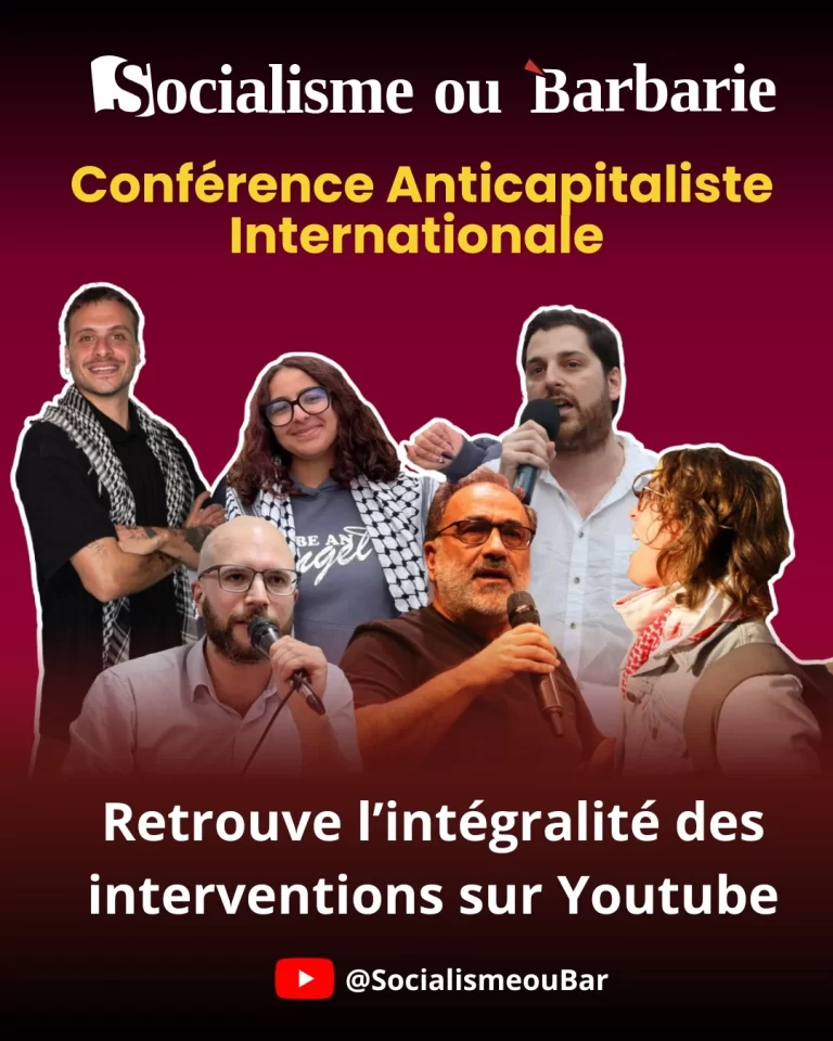 Regardez toutes les interventions de la Conférence Anticapitaliste Internationale
