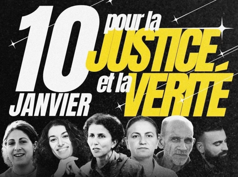 Le 10 janvier, manifestons contre les attaques visant les Kurdes !