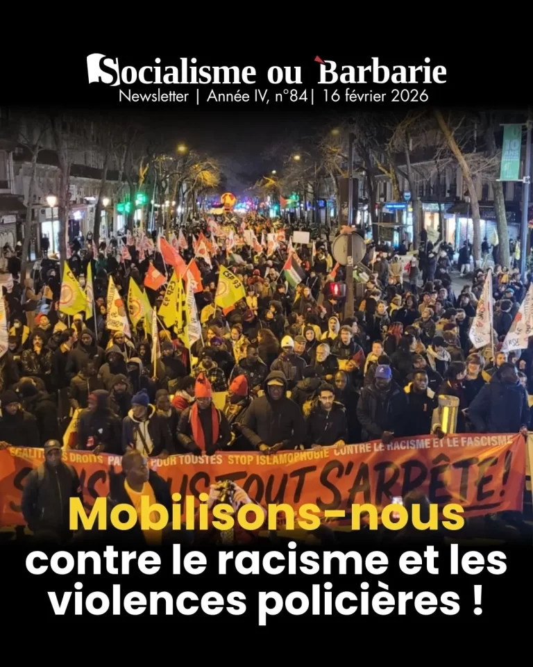Mobilisons-nous contre le racisme et les violences policières