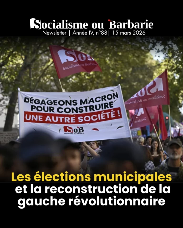 Les élections municipales et la reconstruction de la gauche révolutionnaire