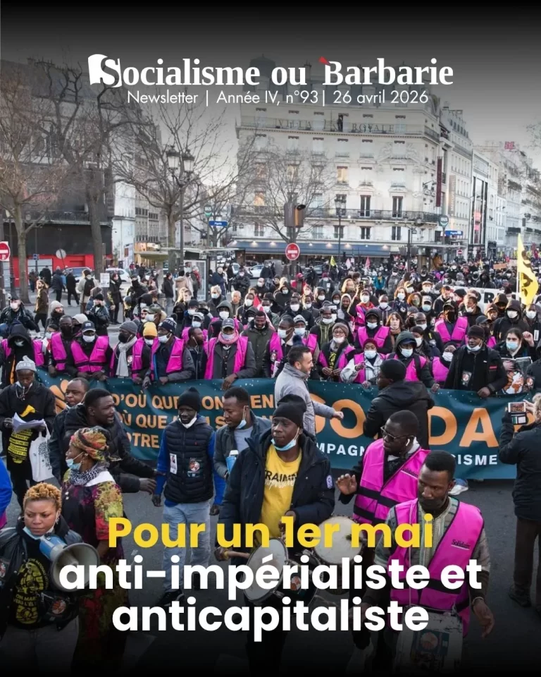 Pour un 1er mai anti-impérialiste et anticapitaliste