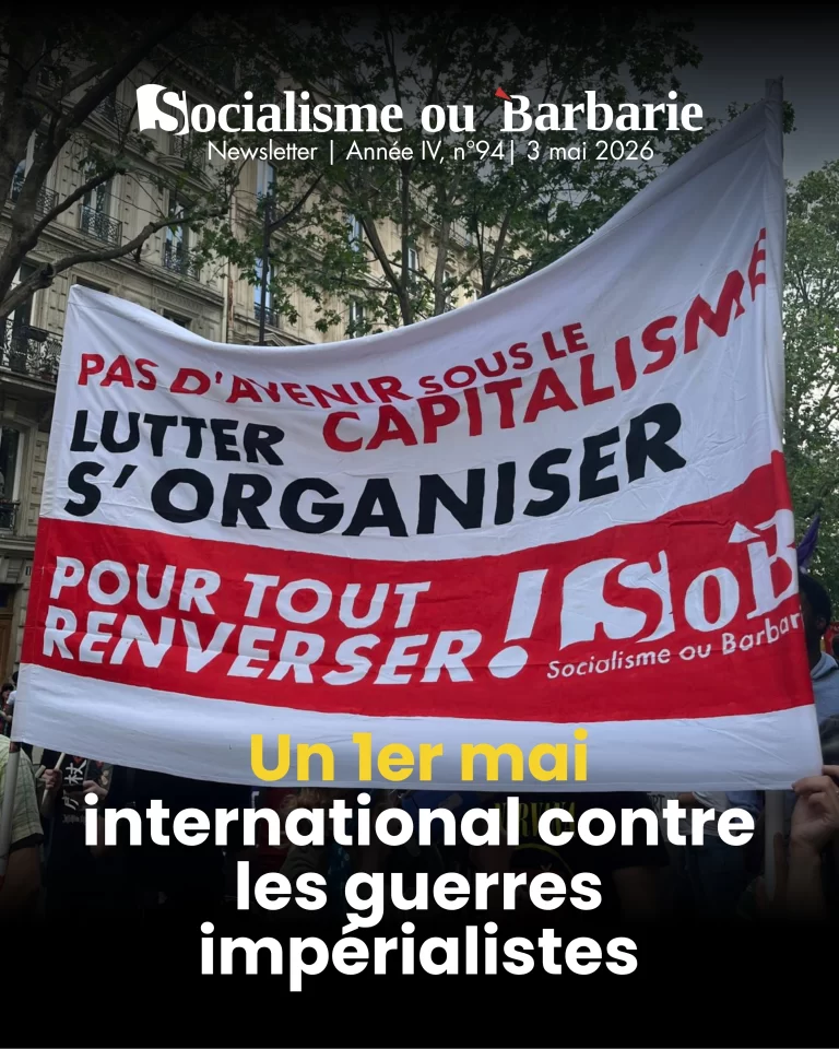 Un premier mai international contre les guerres impérialistes