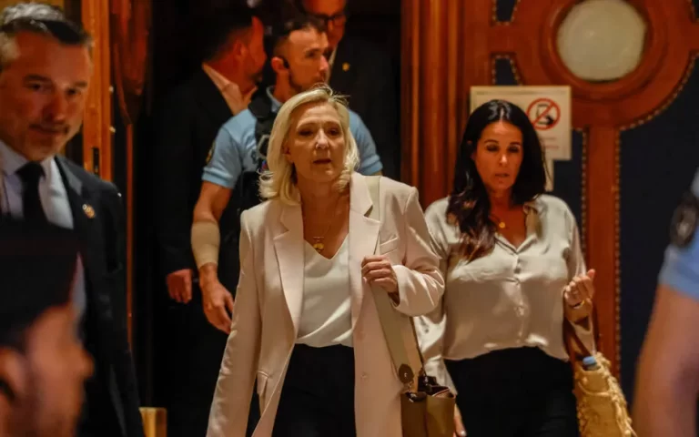 Marine Le Pen, une réactionnaire corrompue au service des capitalistes