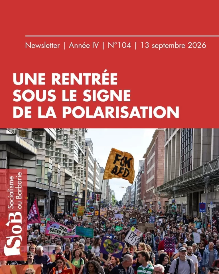 Une rentrée sous le signe de la polarisation