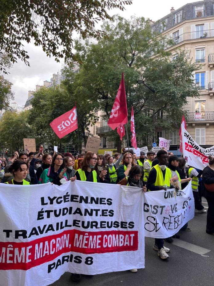 17 Cortège de SoB à Paris le 17 octobre